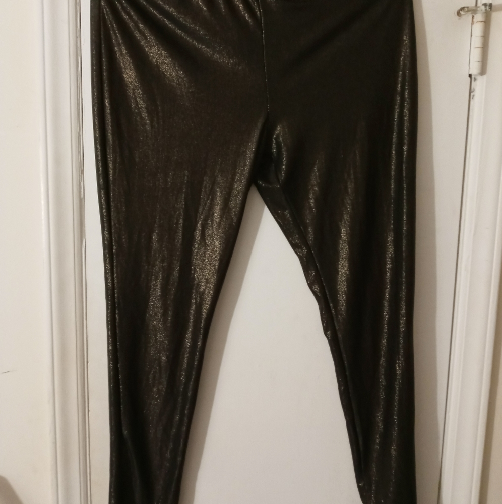 Gold Shimmered Tights